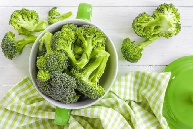 Brócoli para la dieta del tipo de sangre