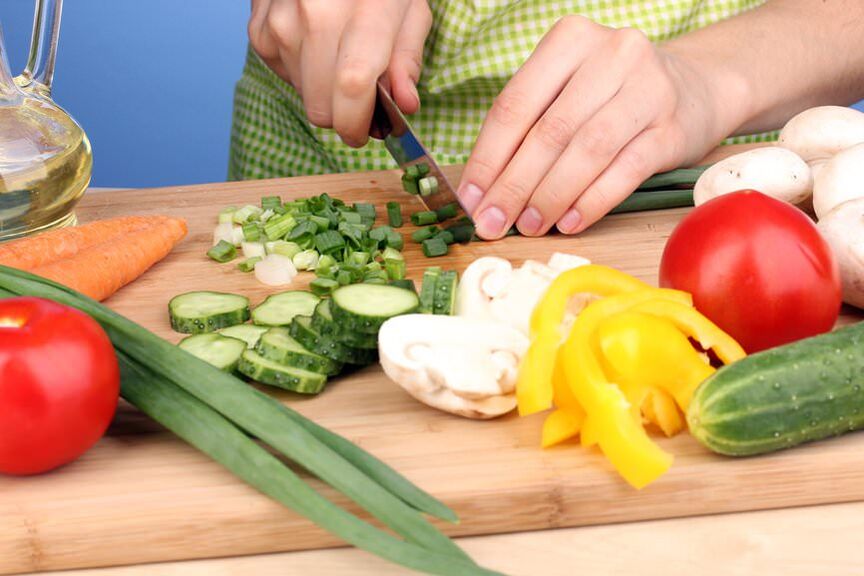 Preparar ensaladas verdes para la fase de crucero de la dieta Dukan