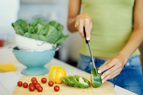 Vegetales de dieta de Dukan